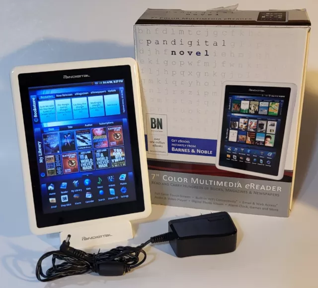 Pandigital Novel 7" Color Multimedia eReader 1 GB with 16 GB SD Card
