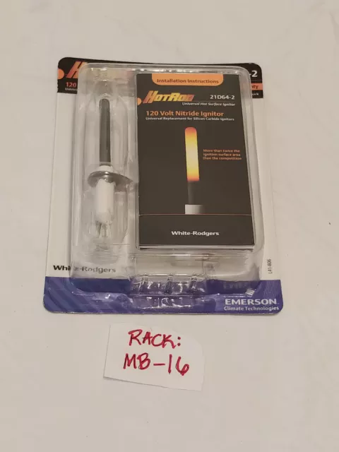 21D64-2 White Rodgers Furnace Hot Surface Ignitor Universal Nitride Upgrade Kit