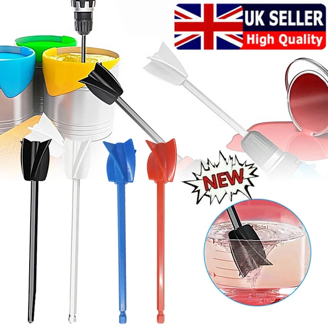 Epoxy Mixer Attachment for Drill Reusable Paint Resin Mixer Paddle Rod MK