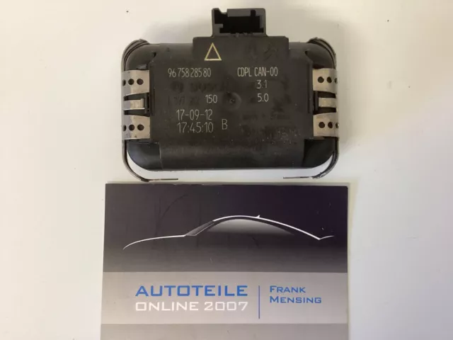 Citroen C4 Picasso Sensor Windschutzscheibe Regen Regensensor 9675828580 1397212