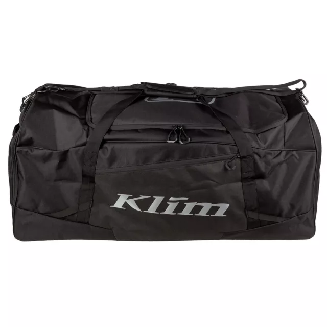 Klim Snowmobile Drift Gear Bag Black & Metallic Silver 3310-001-000-006