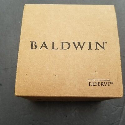 Baldwin Reserve Door Lever Handle HDFEDLTSR112  Bronze Half Dummy Federal