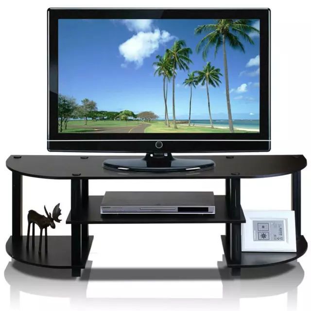 Media Console Table Small Entertainment Center Wood TV Stand for Living  Room New