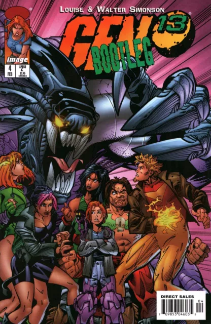Vintage Image Comics Gen 13 Bootleg #4 Comic Book 1997