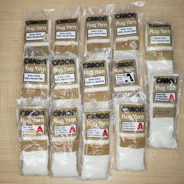 Lote de 14 blanco 0100 acrílico 320 piezas cada uno NUEVO