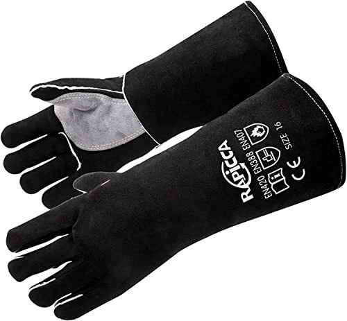 Welding Gloves Heat/Fire Resistant Leather For