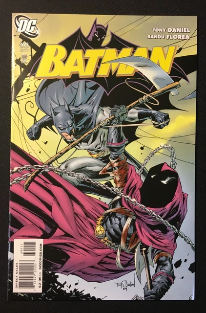 Batman 695 Catwoman Catgirl Tony Daniel Nm V 1 Wildcat Black Mask Joker Dc