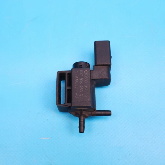 Soupape EGR Électrovanne à Vide 037906283C - Compatible Audi A3 A4 A5 A6 A8 Q5 & VW Beetle Passat GTI Tiguan