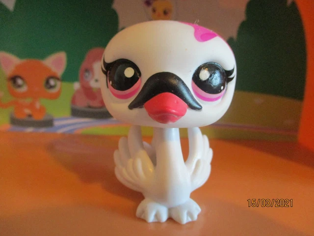 Figurine Pet Shop Cygne N°3559 - Occasion - Collection Vintage