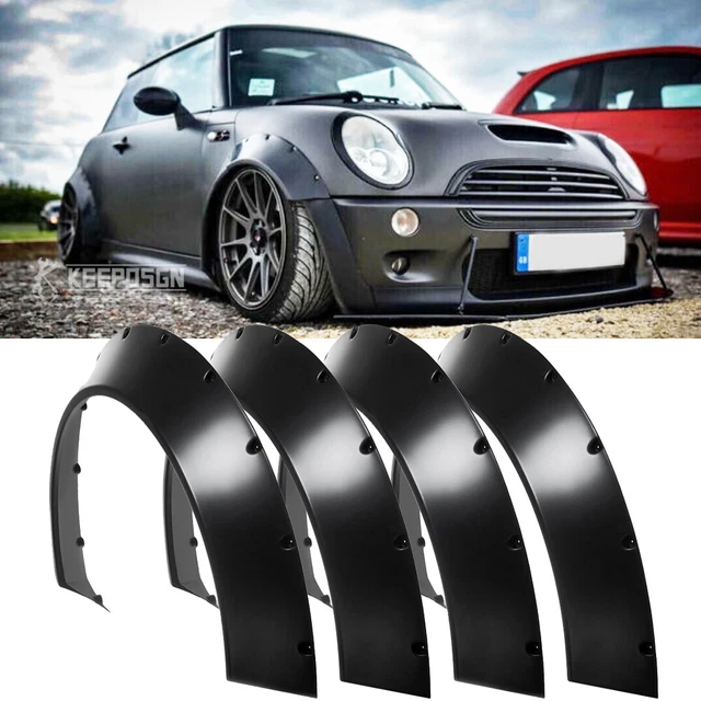 4* 4.5 Car Fender Flares Extra Wide Wheel Arches For Mini Cooper