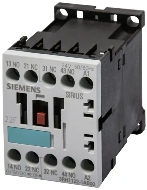 Siemens [3RH1122-1AB00] Contactor Control Relay 24v AC NEW!!