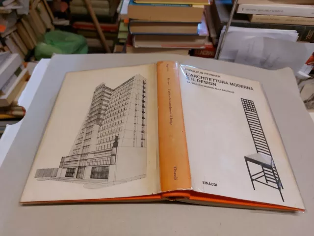 L' ARCHITETTURA MODERNA E IL DESIGN - N. PEVSNER - EINAUDI - 1969, 27g24