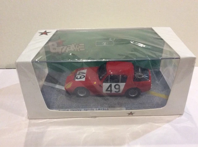 AUSTIN HEALEY SPRITE 1/43 BIZARRE Le Mans 1967 N°51 EUR 16,50 - FR