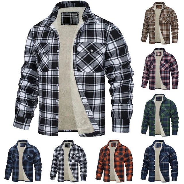 L RD CHALLENGER 細う BUFFALO PLAID BOA JACKET