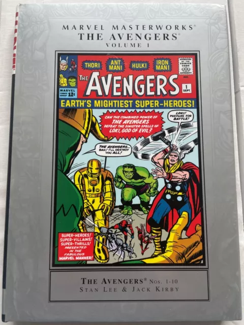 Marvel Masterworks The Avengers Vol. 1  (Hardcover) Mint