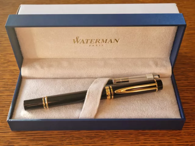Stylo plume Waterman Man 100 Idéal noir GT MK2 fountain pen NOS
