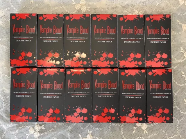 Aussie Stock 120 of Vampire Blood Incense CONE 2023 Fresh Sale