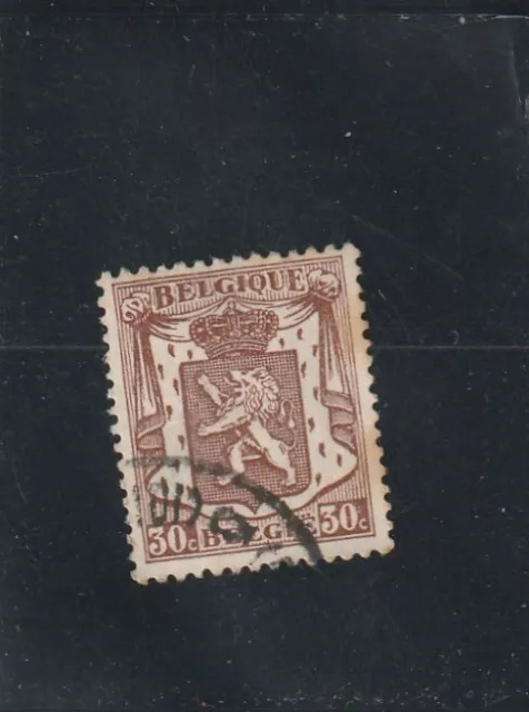 L5313 BELGIQUE TIMBRE N° Y&T 424 de 1936-46 " armoiries " Oblitéré