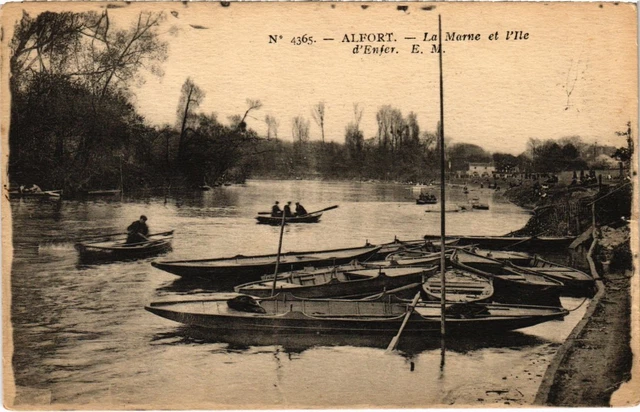 CPA Maisons Alfort La Marne et Ile d'Inferno (1348701)