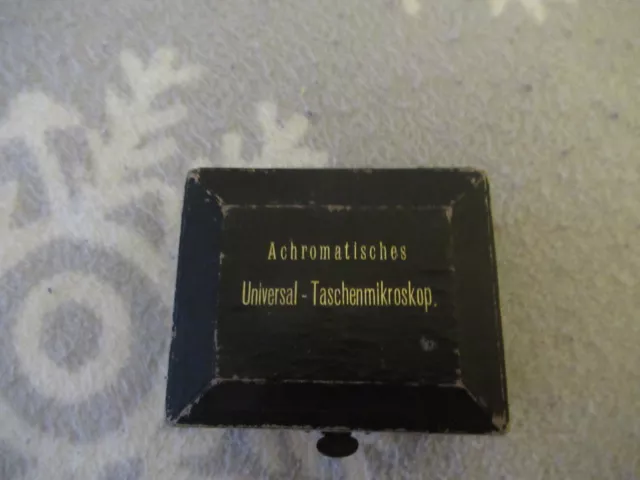 Altes Achromatischer Universal Taschenmikroskop