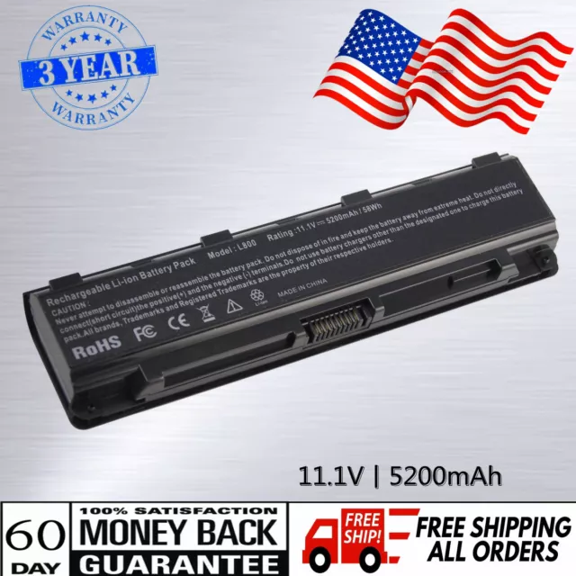 PA5024U-1BRS Battery For Toshiba Satellite S75 P75-A7200 P75-A7100 S855-S5378