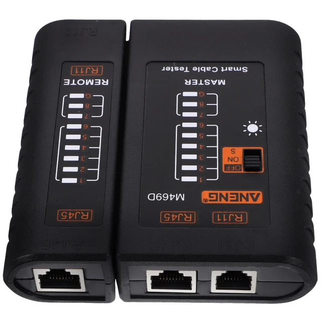 USB VOLTAGE METER Network Tester Wiring Lan Testers Cable Switch £12.78 ...