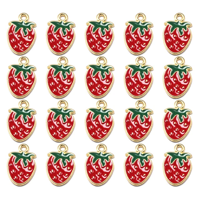 20pcs Emaille Charms Crafting Liefert Schmuck Machen Anhänger Ohrring Charme