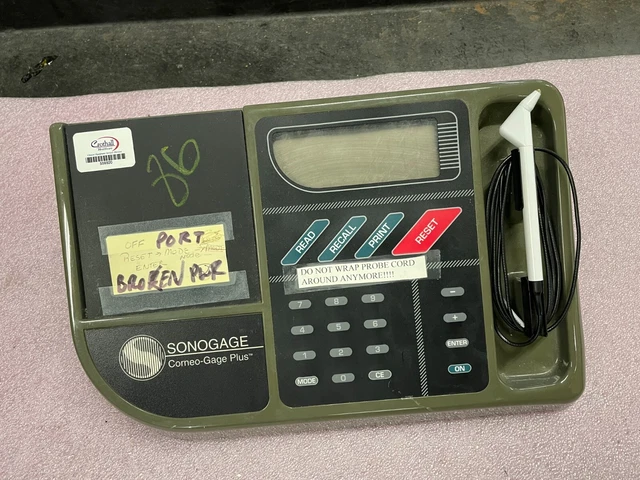 SonoGage Corneo-Gage Plus Corneal Pachometer with Probe 1AS