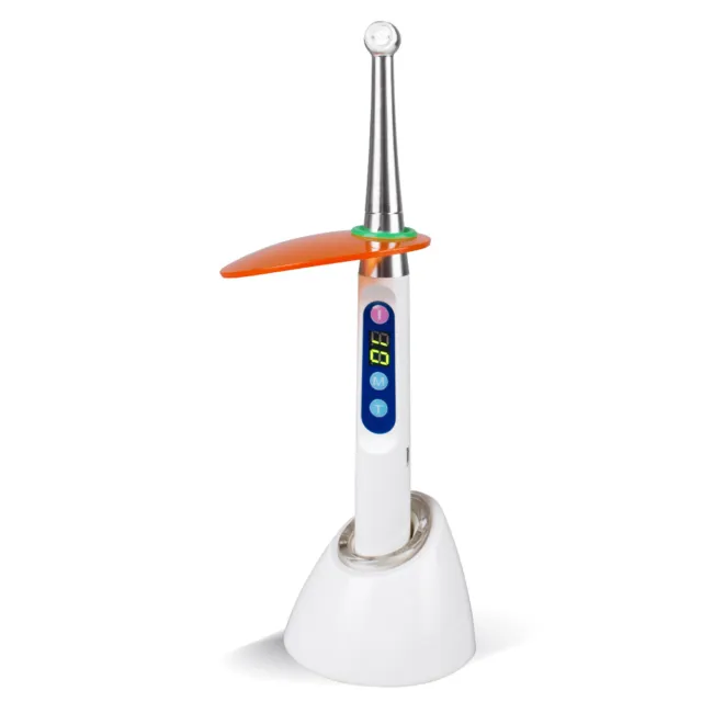 Dental Wireless Curing Light Lamp LED 1 second Curing 2300mw/c㎡ 385-515nm