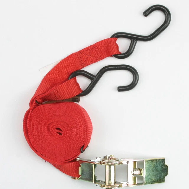Unitec Spanngurt Ratsche 5M 120Kg Mit 2 S-Haken Verzurrgurt 75253
