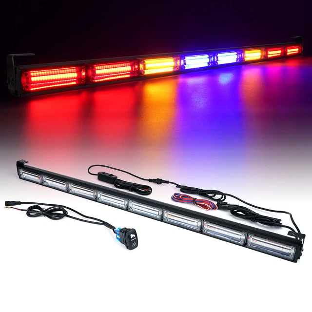 XPRITE 36 INCH UTV Rear Chase COB LED Light Bar Running Brake Reverse