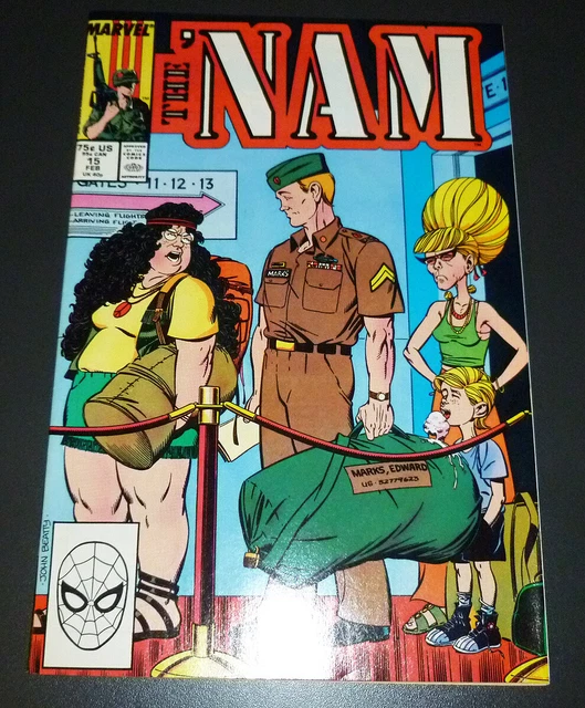 The Nam #15 - Marvel war comic (1986 First print)