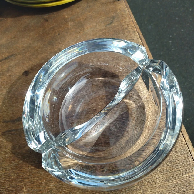 Cendrier en cristal de Saint Louis - Verres cristal st louis