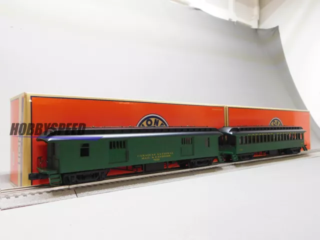 Lionel Canadian National Wood Passenger 2 Pack A #502 #7650 O Gauge 2327180 New