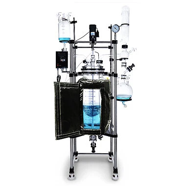 USA Lab 100L Single Jacketed Glass Reactor (Optional ETL Certification to UL ...