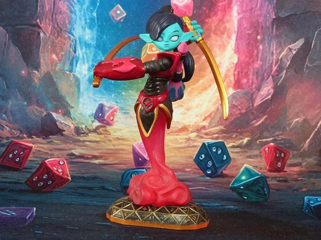 FIGURINE SKYLANDER SKYLANDERS SERIE 2 GIANTS GIANT CHILL LE GUERRIER DE