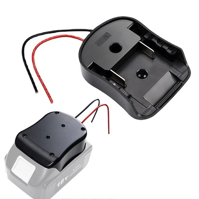 For Makita Adapters 18V Battery Power Connector Adapter Dock Holder With 14 A TQ