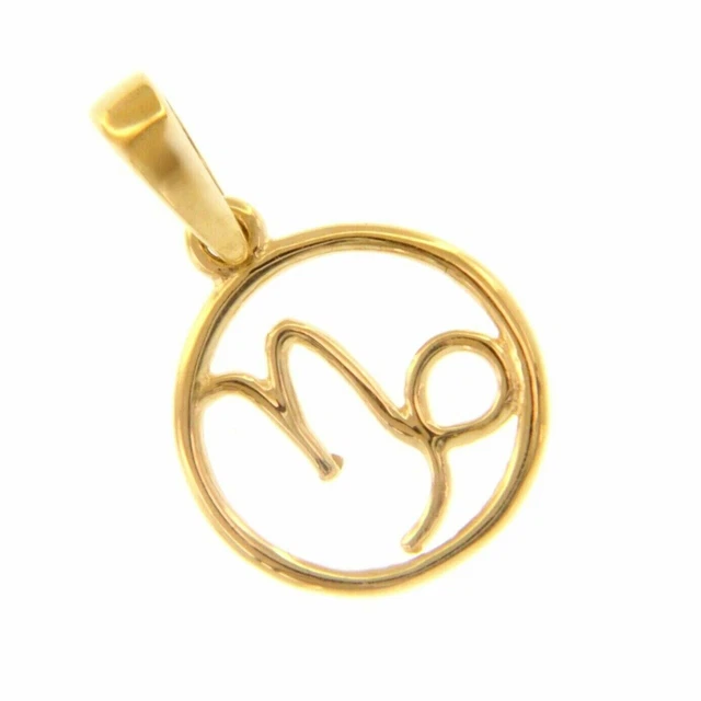 Ciondolo Segno Zodiacale Pesci Oro Giallo GL100262