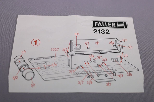 ZB540C MARKLIN HO 1/87 Maquette en carton ferroviaire Moulin à vent EUR