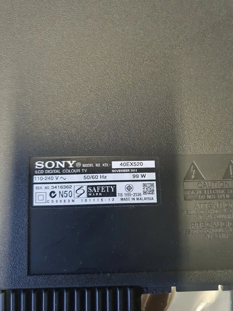 Placa T.con Tv Sony Kdl 40ex525 Esl mb7 c2lv1 3 | MercadoLivre