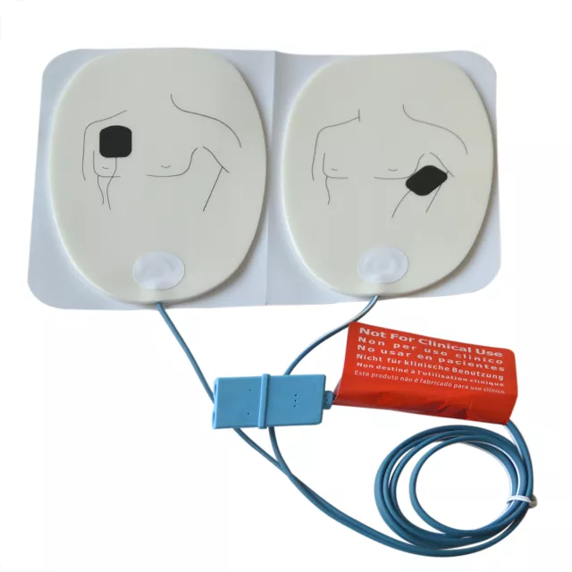 2 pairs Pads Adult Training Pads Electrode Replacement pads for AED Trainer