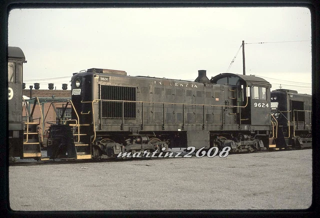 (Jb) Orig. Slide Penn Central (Pc) 9624 Roster