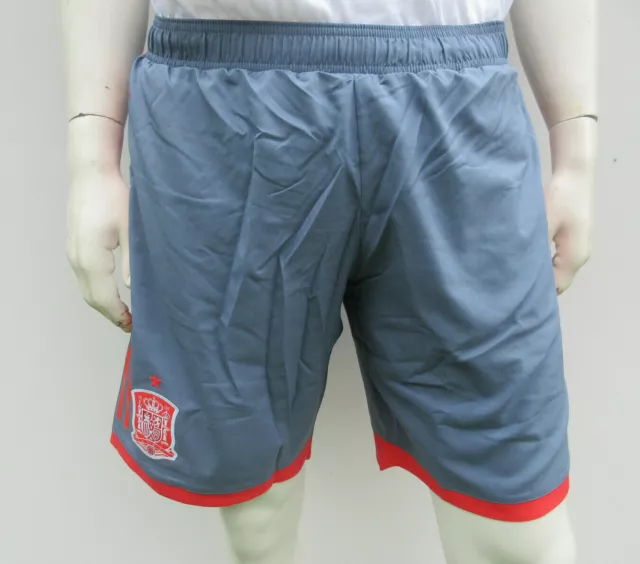 Adidas Espagne Authentique Shorts [ Gr. M/L/XL ] Espania Gris CF8184 Neuf & Ovp