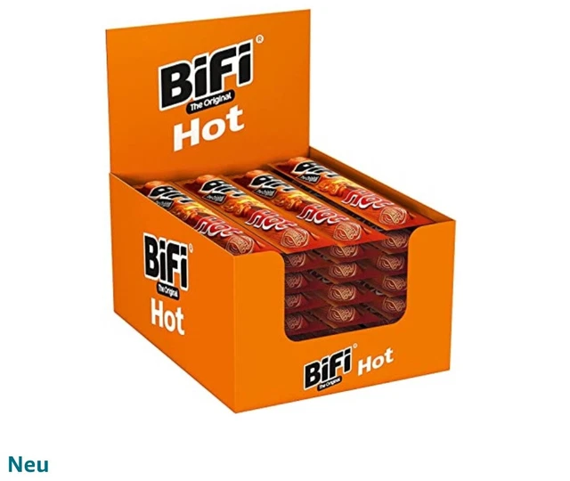 BiFi Hot 40 pezzi a 25g salame confezionato singolarmente mini salame