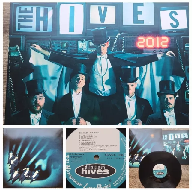 Rare The Hives - Lex Hives Vinyl Lp Alt Rock OG First Press With Insert Come On