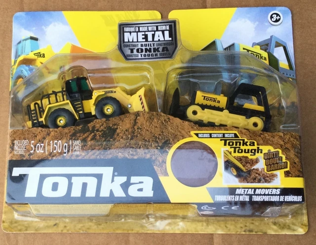 Tonka Metal Movers Combo Pack Front Loader  & Bull Dozer  NEW
