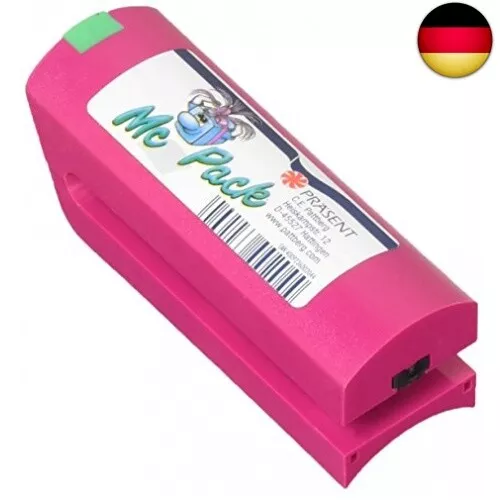 Präsent 204 Bandspleißer, Rosa, geeignet für bis zu 40mm breites Polyband