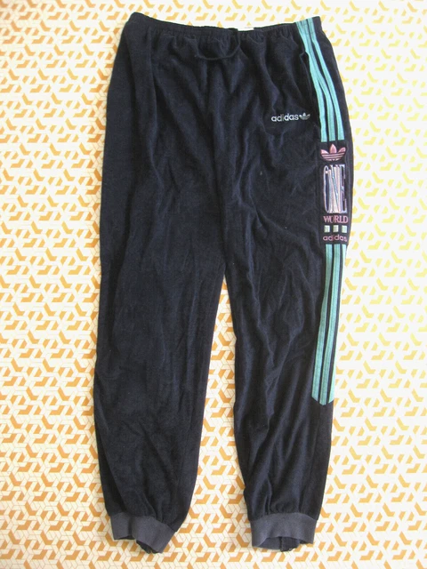 PANTALON ADIDAS ONE World 80 S Marine Velour Survetement vintage 192 XXL EUR 38 90 PicClick FR