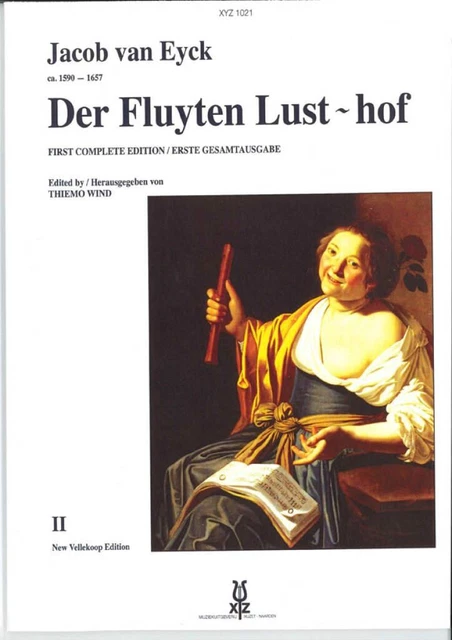 JACOB VAN EYCK Van Eyck: Der Fluyten Lust-hof (CD) Album