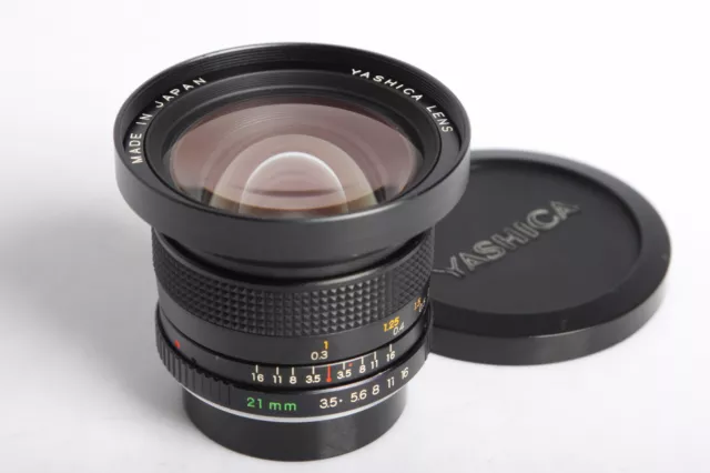Yashica 3,5/21 ML Lens Contax/Yashica 21mm 3.5Bajonett Weitwinkel